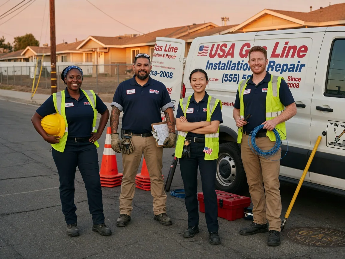 Gas Line Installation company in Roaring Branch, PA